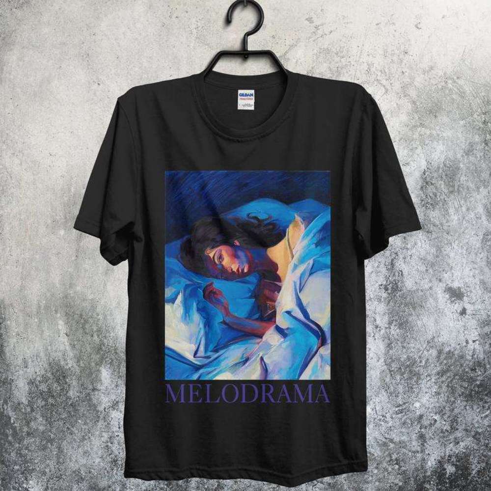 Lorde- (Gildan) Black Melodrama Graphic Short Sleeve Tee